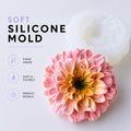 Chrysanthemum Rosetta Silicone Mold | food grade marshmallow zefir decorating tool