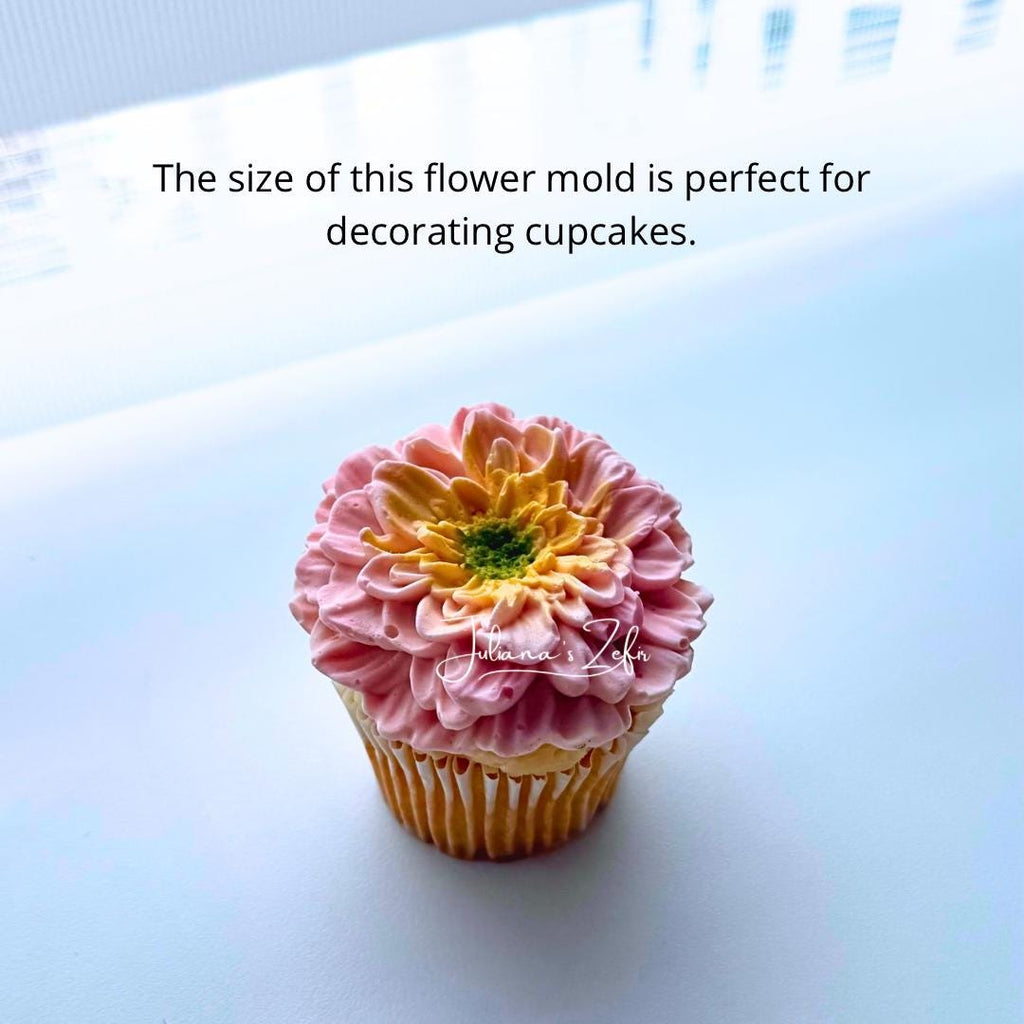 Chrysanthemum Rosetta Silicone Mold | food grade marshmallow zefir decorating tool