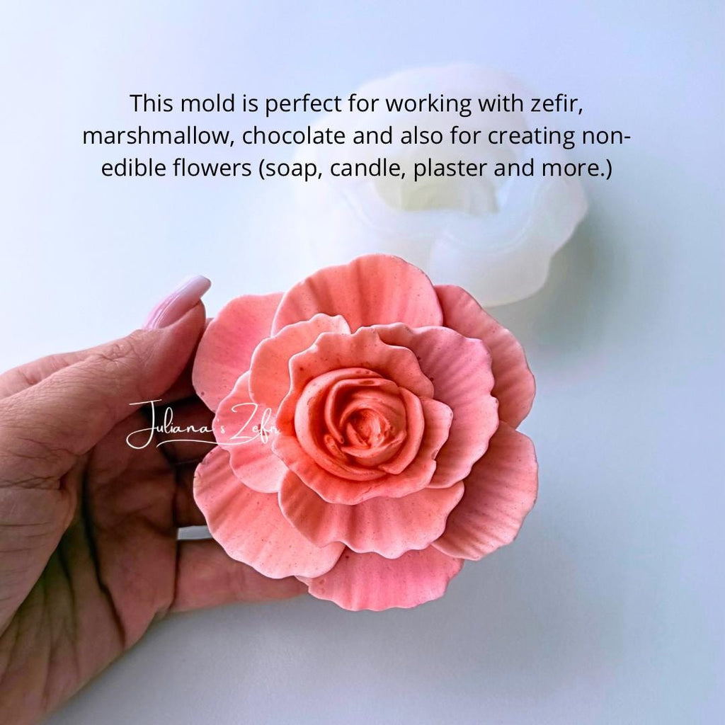 Rose Koko Loko Silicone Mold | food grade marshmallow zefir decorating tool