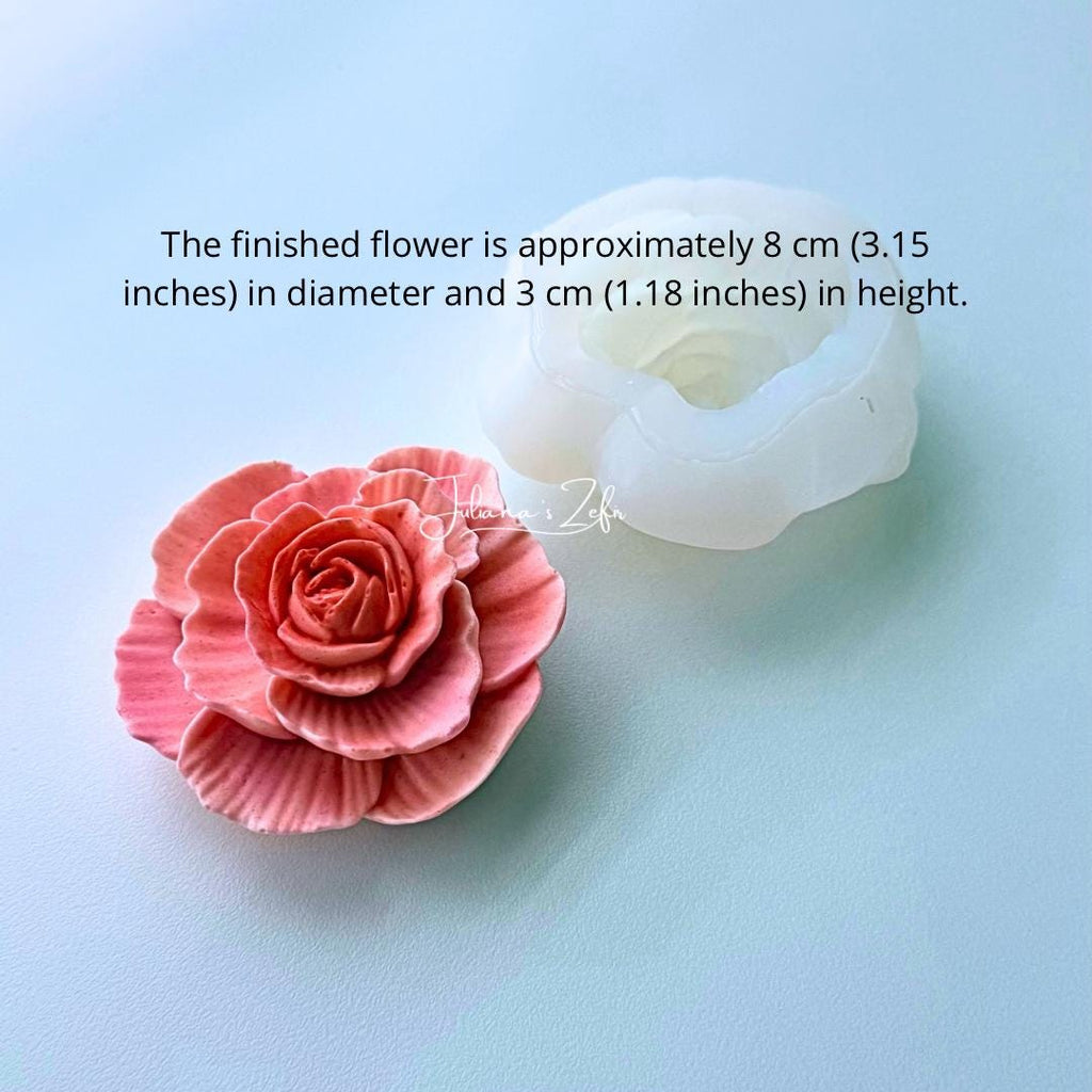 Rose Koko Loko Silicone Mold | food grade marshmallow zefir decorating tool