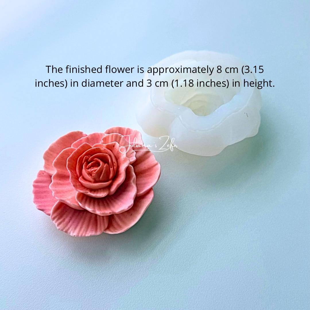 Rose Koko Loko Silicone Mold | food grade marshmallow zefir decorating tool