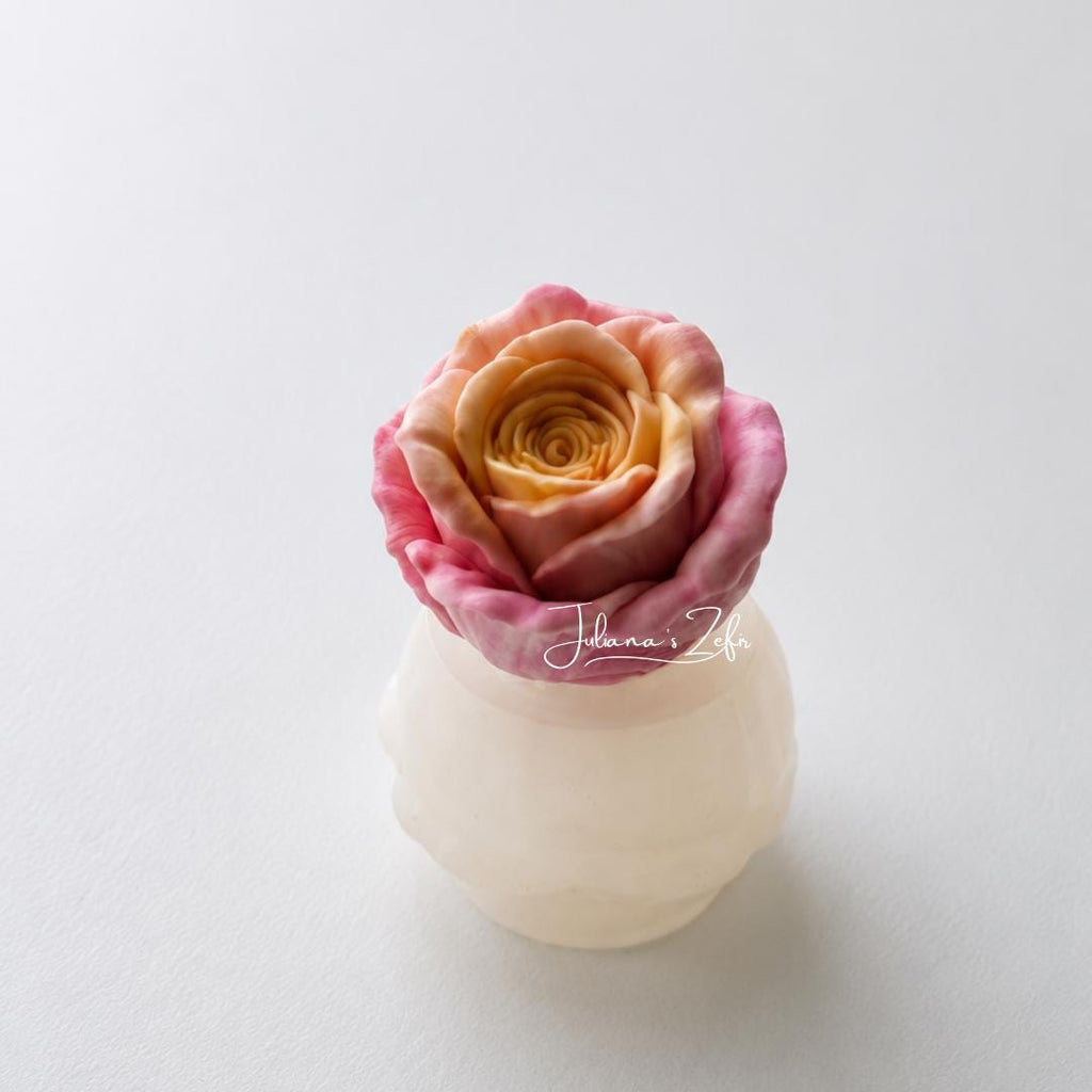 Rose Elle soft Silicone Mold | food grade marshmallow zefir decorating tool