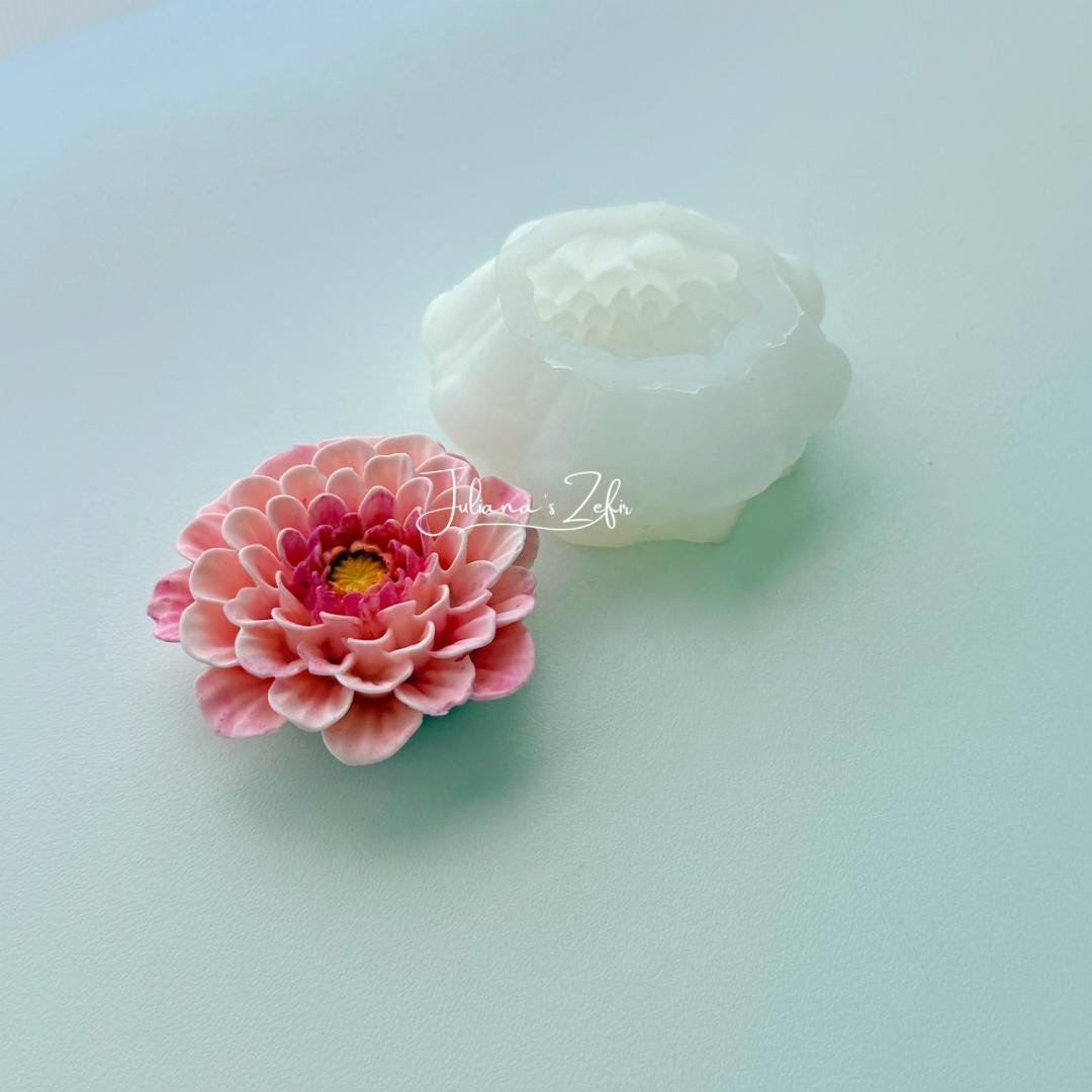 Chrysanthemum Mei-Kyo Soft Silicone Mold | food grade marshmallow zefir decorating tool