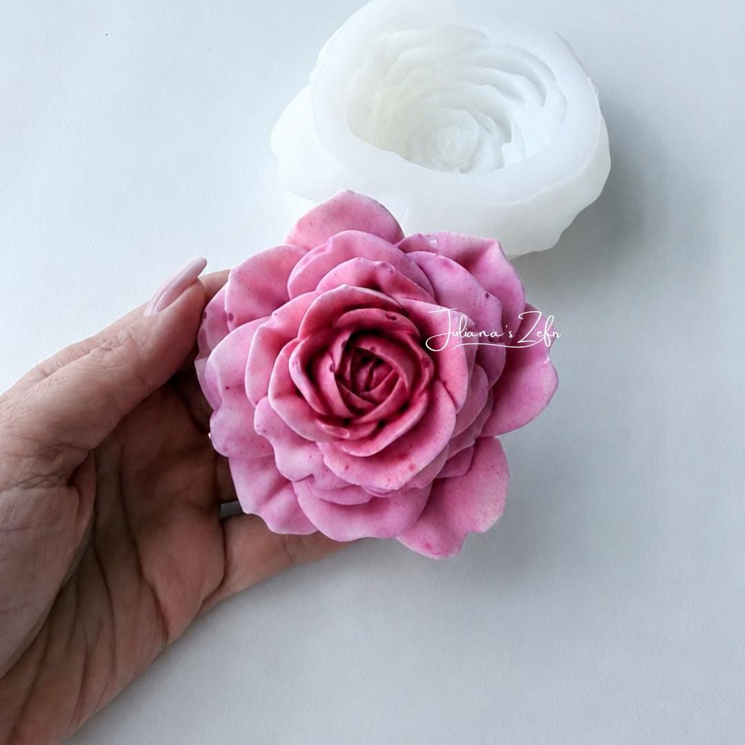 Rose Perfume Factory Silicone Mold | food grade marshmallow zefir decorating tool