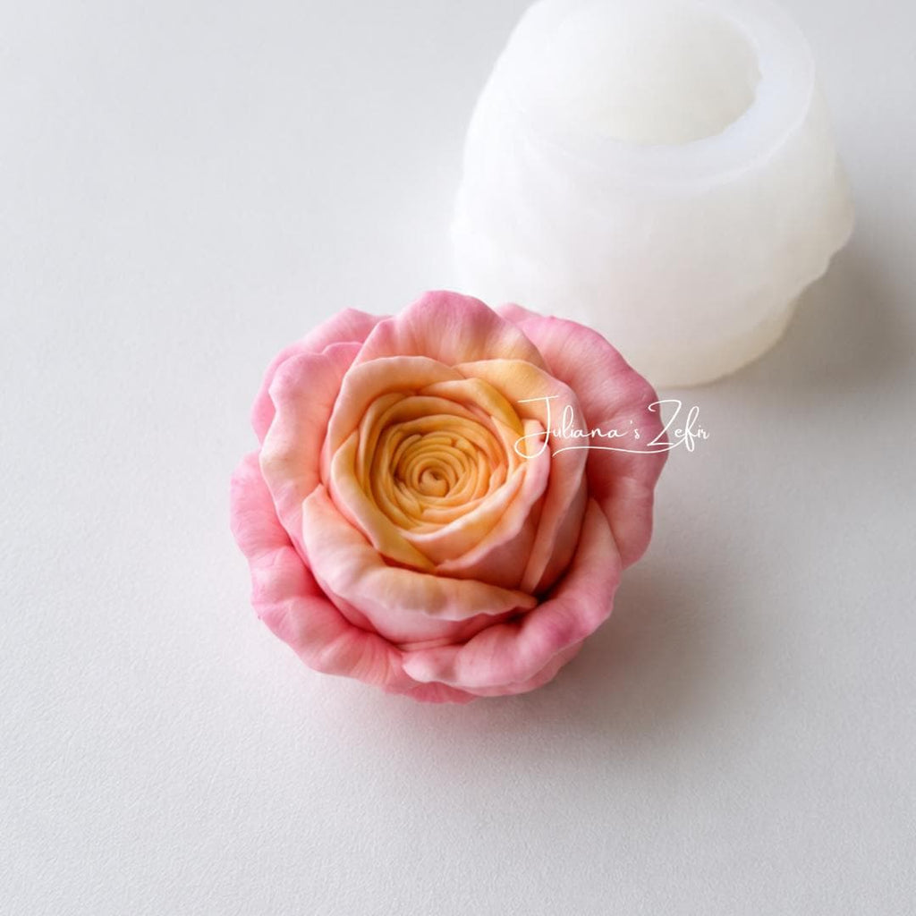 Rose Elle soft Silicone Mold | food grade marshmallow zefir decorating tool