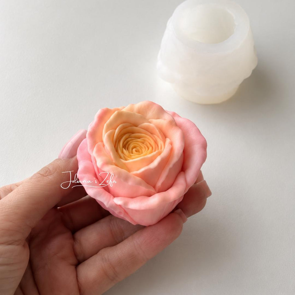 Rose Elle soft Silicone Mold | food grade marshmallow zefir decorating tool