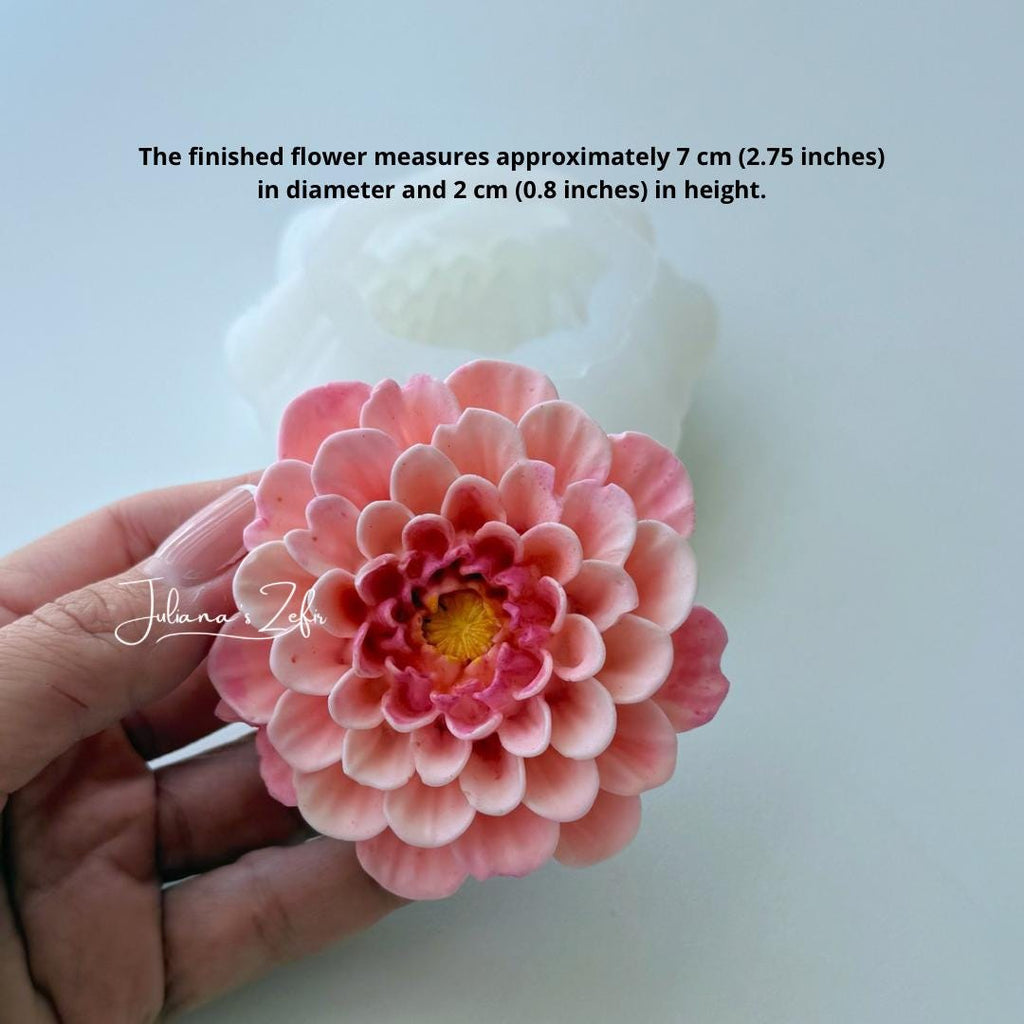 Chrysanthemum Mei-Kyo Soft Silicone Mold | food grade marshmallow zefir decorating tool