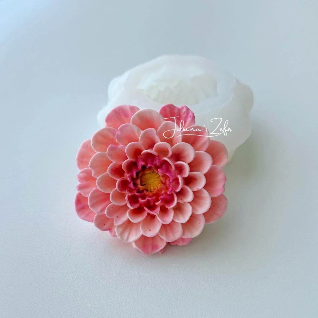 Chrysanthemum Mei-Kyo Soft Silicone Mold | food grade marshmallow zefir decorating tool