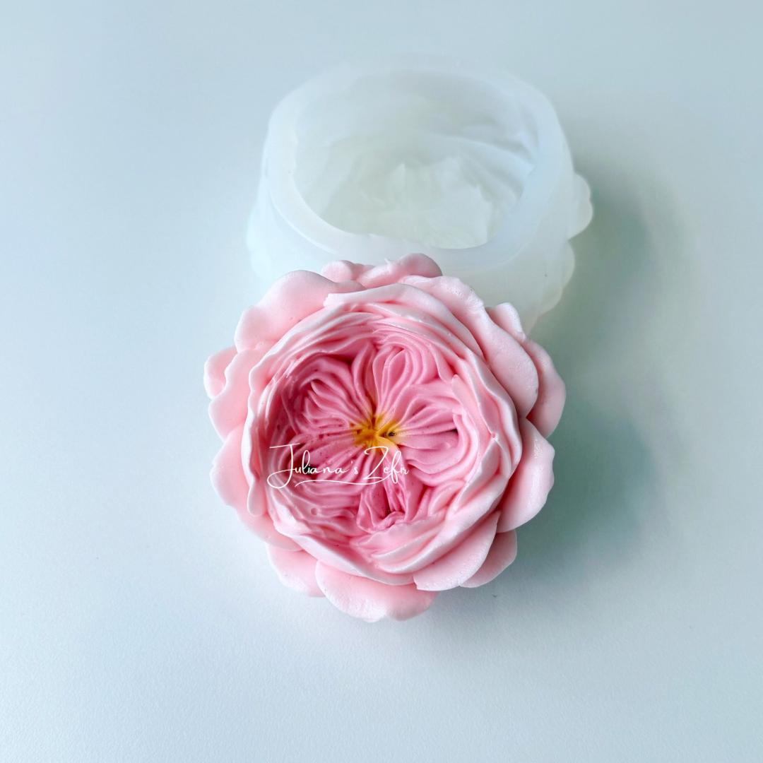 Rose Rosalind Silicone Mold | food grade marshmallow zefir decorating tool
