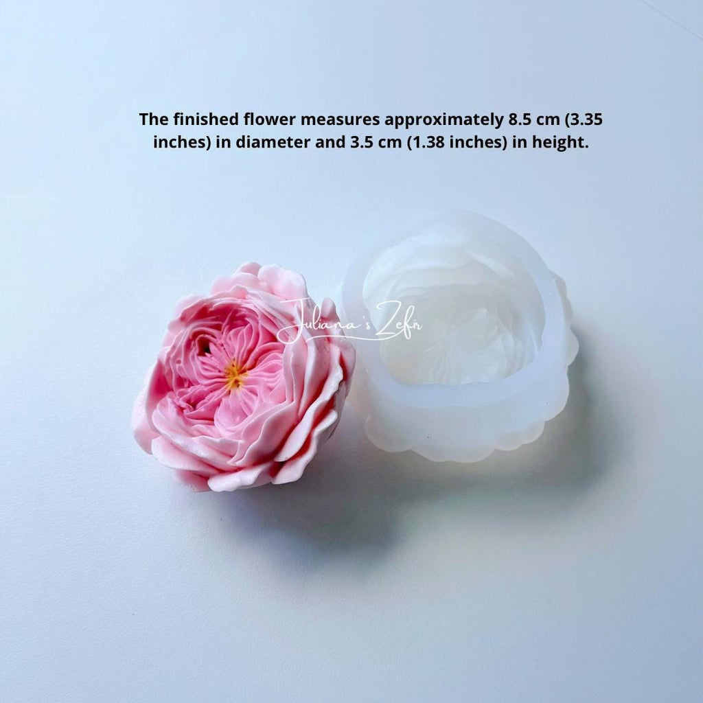Rose Rosalind Silicone Mold | food grade marshmallow zefir decorating tool