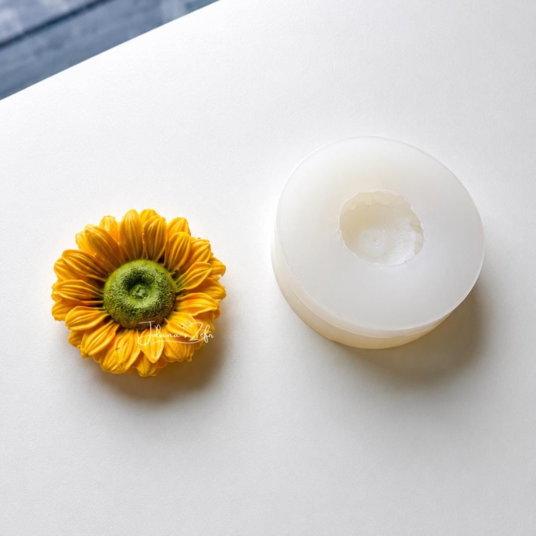 Sunflower Silicone Mold | food grade marshmallow zefir decorating tool