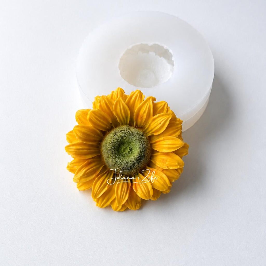 Sunflower Silicone Mold | food grade marshmallow zefir decorating tool