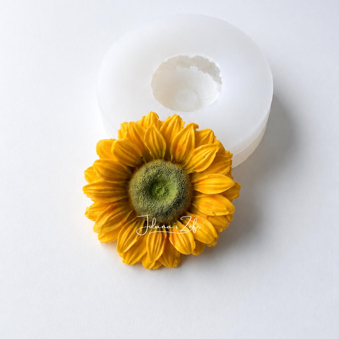 Sunflower Silicone Mold | food grade marshmallow zefir decorating tool