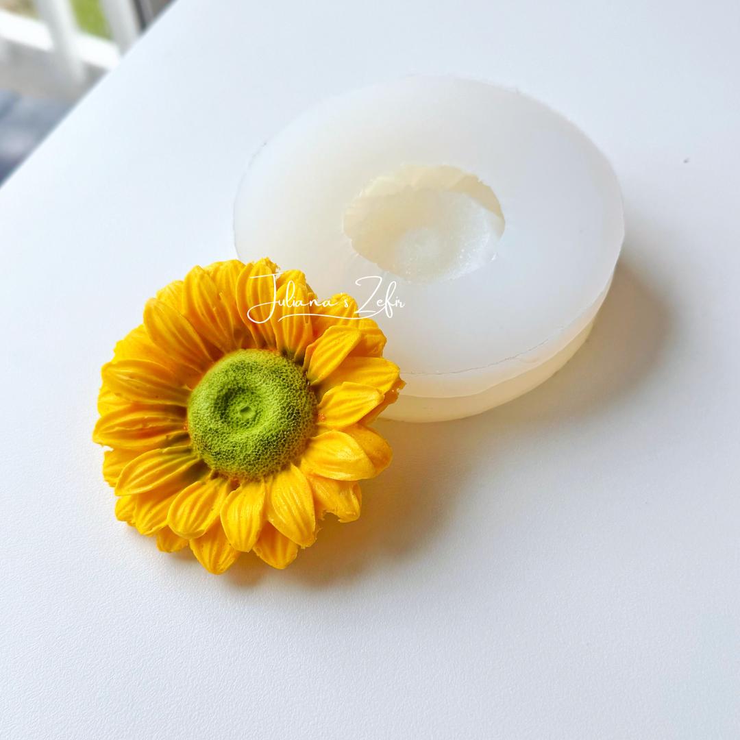 Sunflower Silicone Mold | food grade marshmallow zefir decorating tool