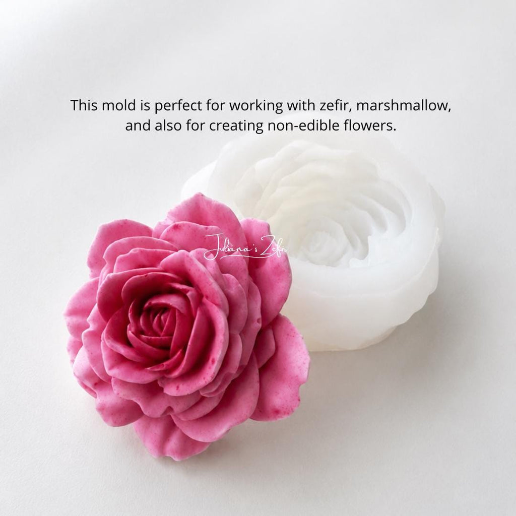 Rose Perfume Factory Silicone Mold | food grade marshmallow zefir decorating tool