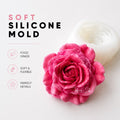 Rose Perfume Factory Silicone Mold | food grade marshmallow zefir decorating tool