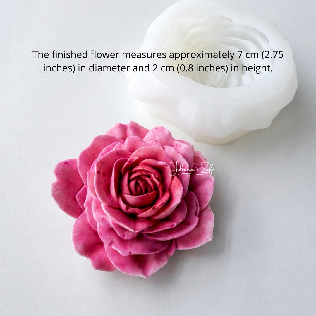 Rose Perfume Factory Silicone Mold | food grade marshmallow zefir decorating tool