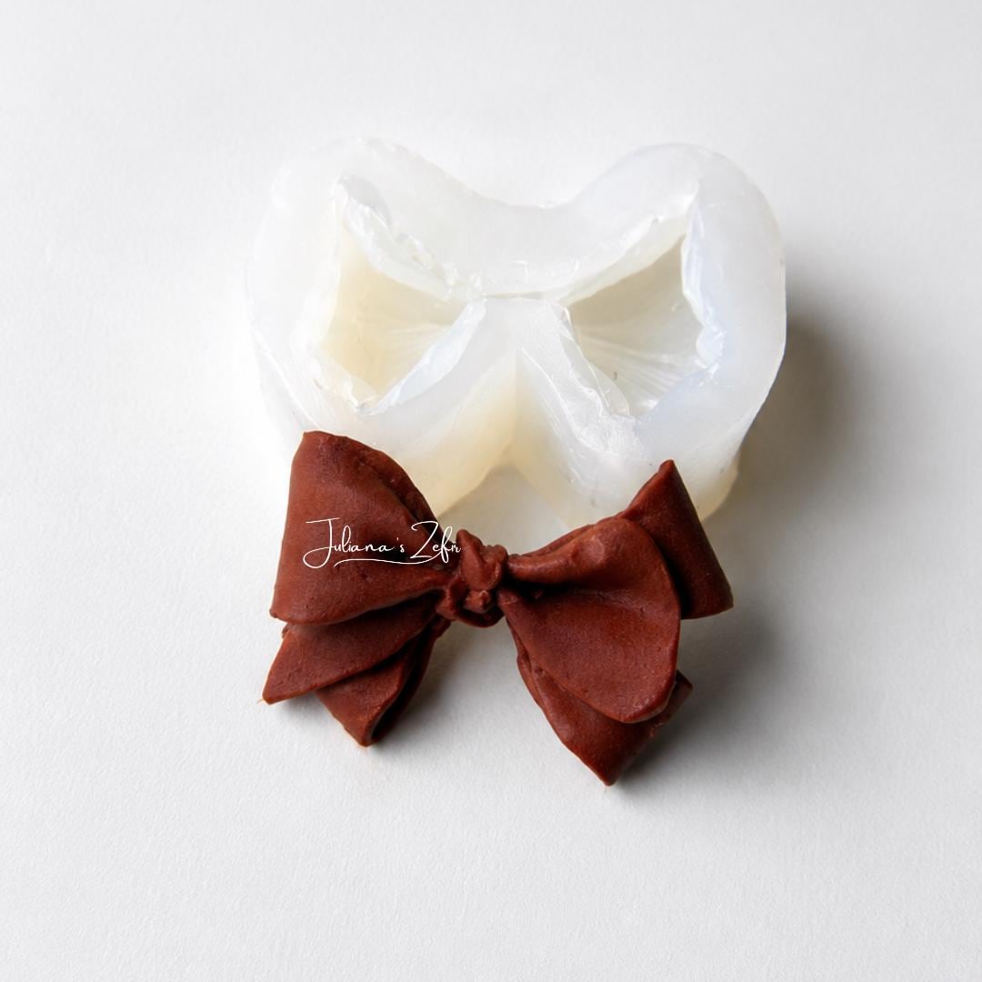Small Bow Silicone Mold | food grade marshmallow zefir decorating tool