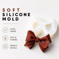 Small Bow Silicone Mold | food grade marshmallow zefir decorating tool