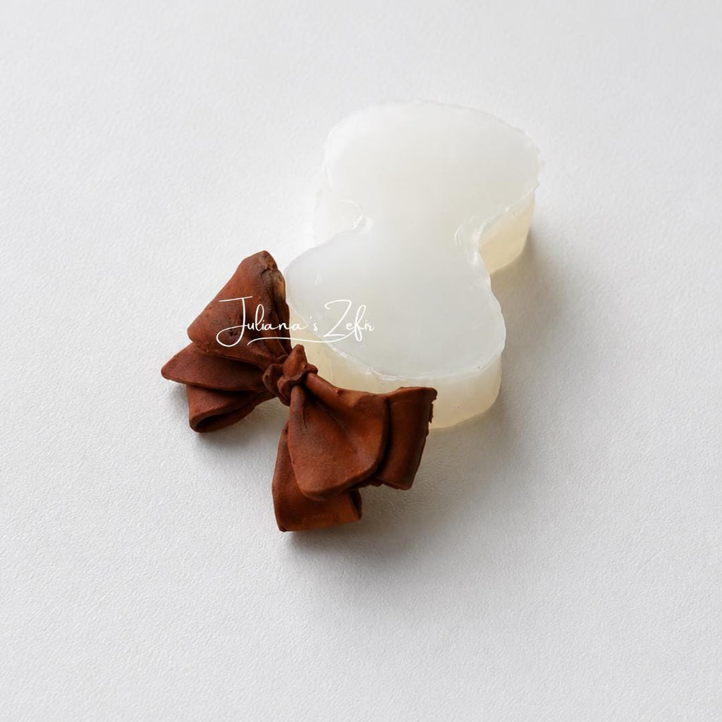 Small Bow Silicone Mold | food grade marshmallow zefir decorating tool
