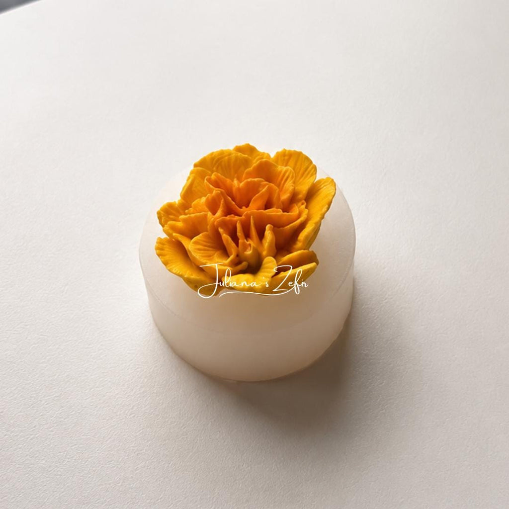 Carnation Small Silicone Mold | food grade marshmallow zefir decorating tool