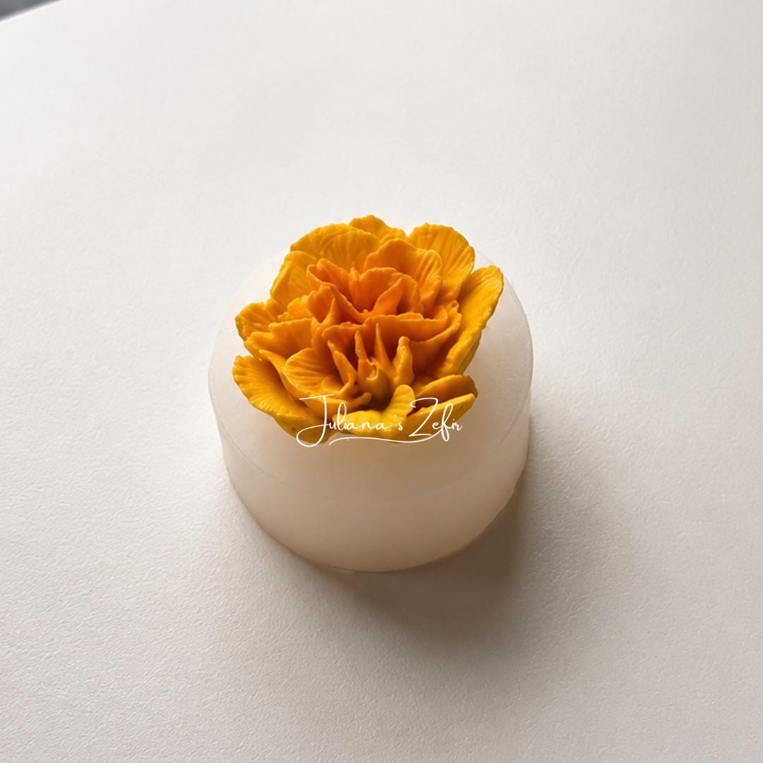 Carnation Small Silicone Mold | food grade marshmallow zefir decorating tool