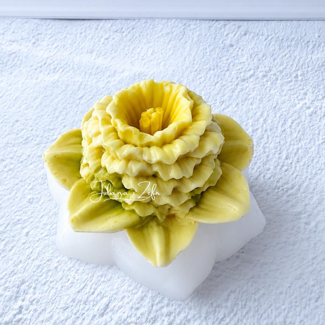 XL Narcissus Silicone Mold | food grade marshmallow zefir decorating tool