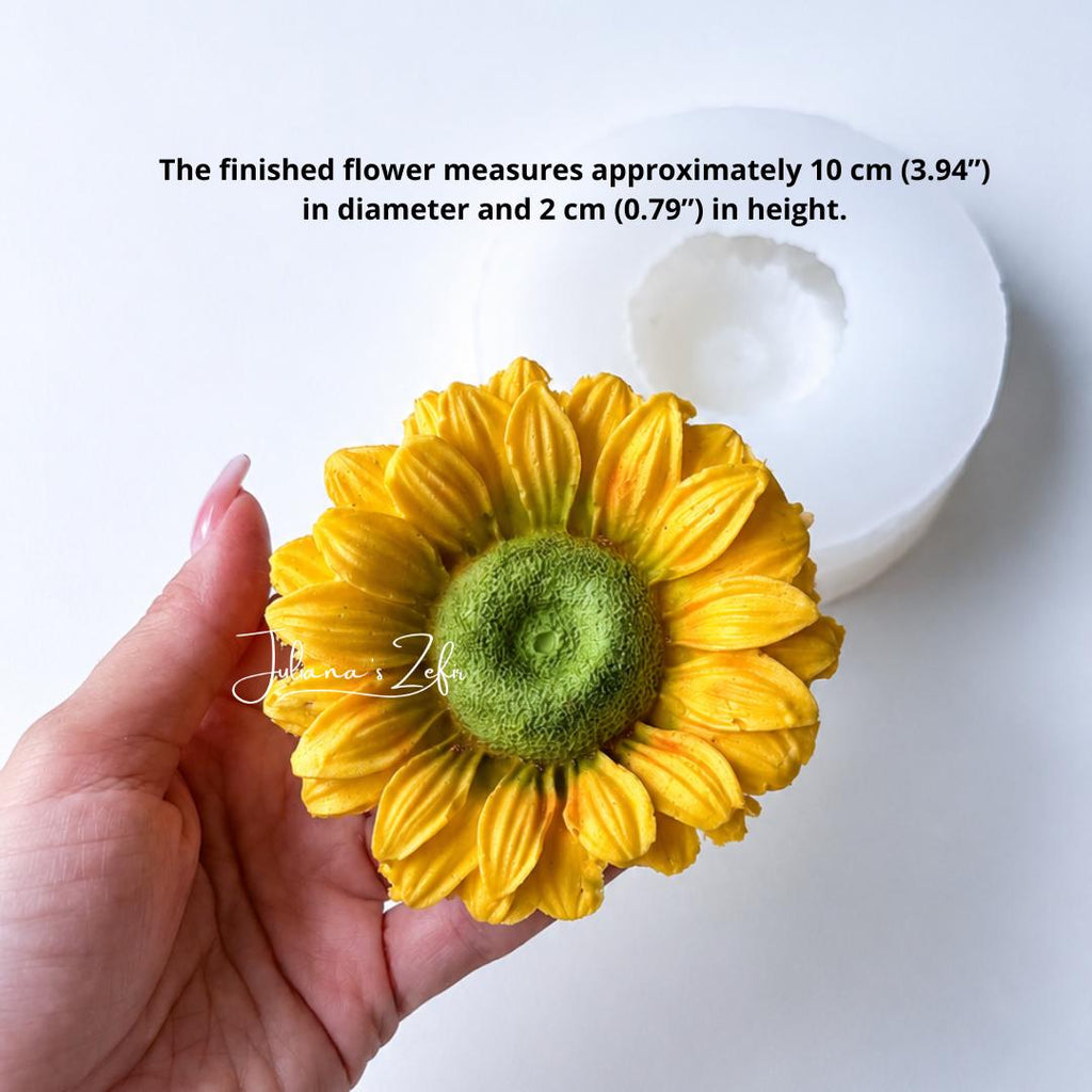 Sunflower Silicone Mold | food grade marshmallow zefir decorating tool