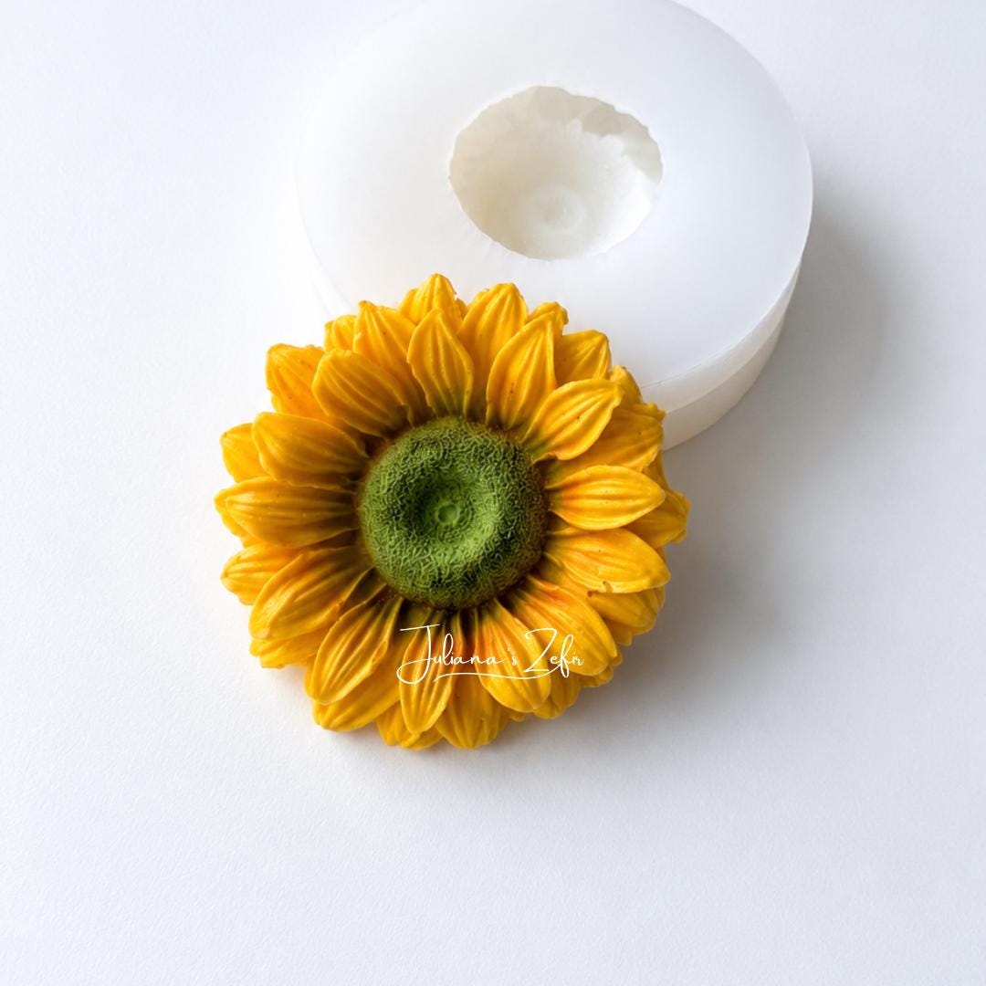 Sunflower Silicone Mold | food grade marshmallow zefir decorating tool