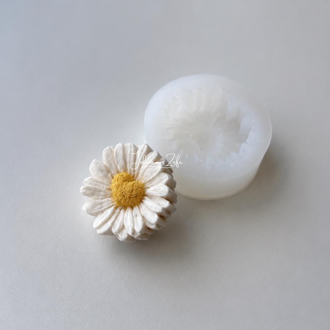 Daisy Heart Silicone Mold | food grade marshmallow zefir decorating tool