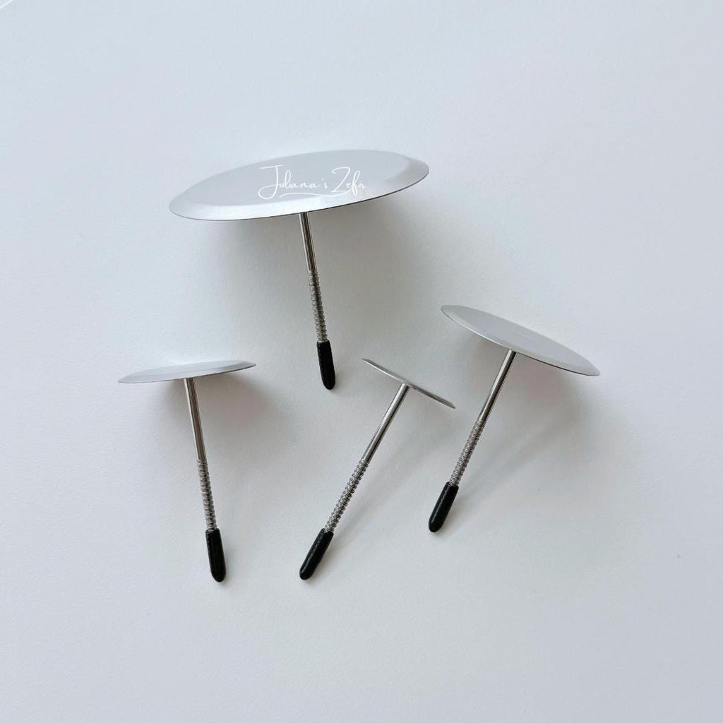 Flower Nail set of 4 for piping zefir flowers, buttercream piping nozzles