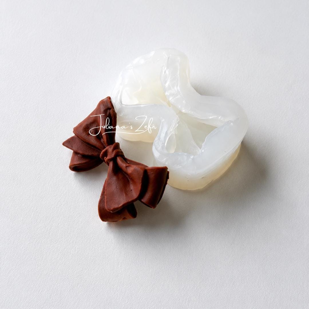 Small Bow Silicone Mold | food grade marshmallow zefir decorating tool