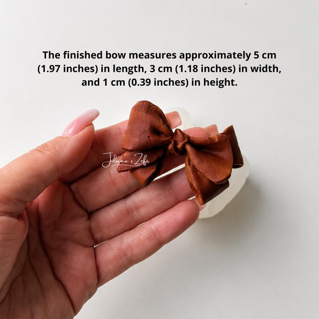 Small Bow Silicone Mold | food grade marshmallow zefir decorating tool