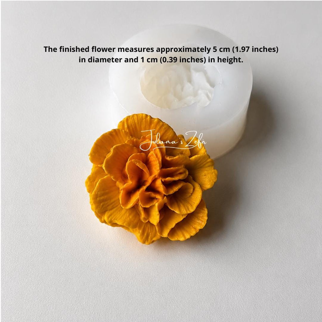Carnation Small Silicone Mold | food grade marshmallow zefir decorating tool
