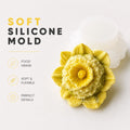 XL Narcissus Silicone Mold | food grade marshmallow zefir decorating tool