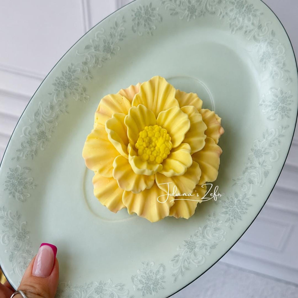 Rose Mojave Silicone Mold | food grade marshmallow zefir decorating tool
