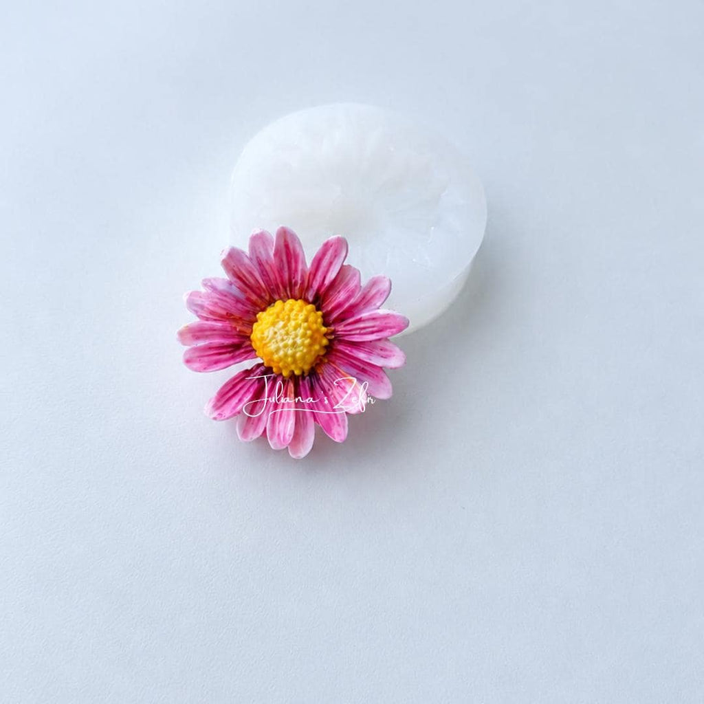 Carmine Blush Mum Silicone Mold | food grade marshmallow zefir decorating tool