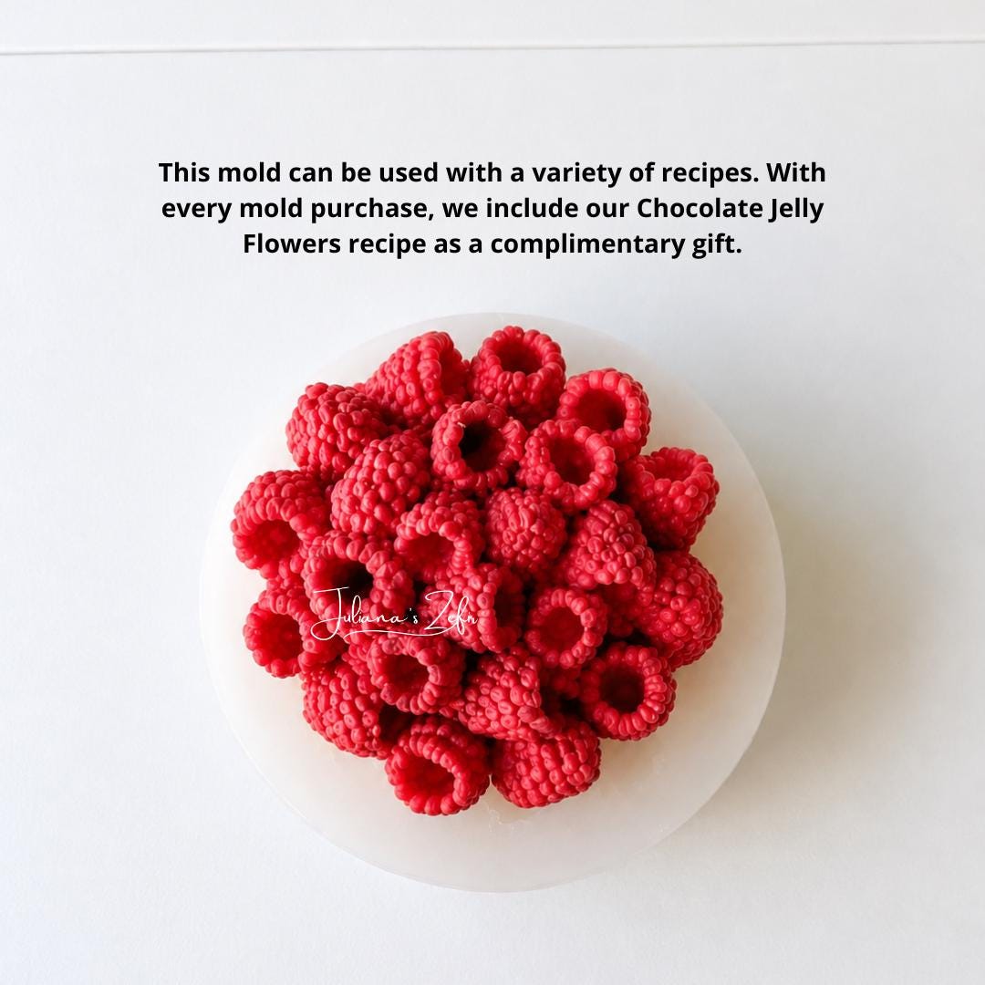Raspberry Cake Silicone Mold | food grade marshmallow zefir decorating tool