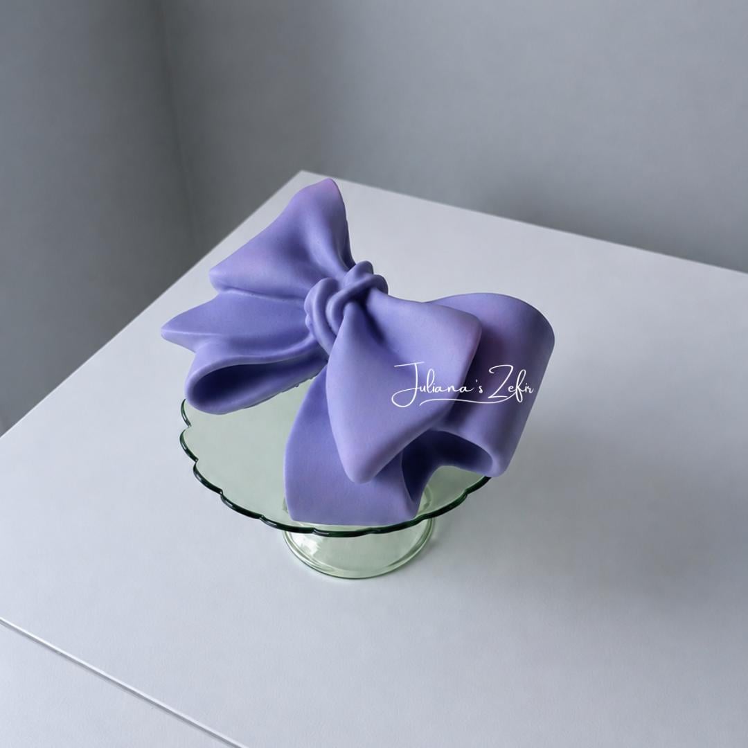 XXL Bow Silicone Mold | food grade marshmallow zefir decorating tool