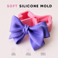 XXL Bow Silicone Mold | food grade marshmallow zefir decorating tool