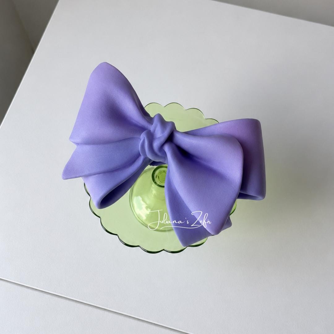 XXL Bow Silicone Mold | food grade marshmallow zefir decorating tool