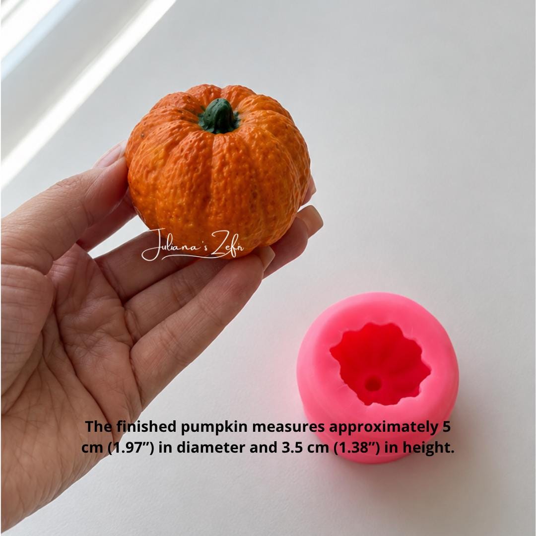 Pumpkin Silicone Mold | food grade marshmallow zefir decorating tool