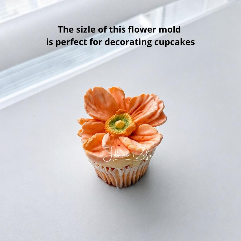 Poppy Fantasy Silicone Mold | food grade marshmallow zefir decorating tool