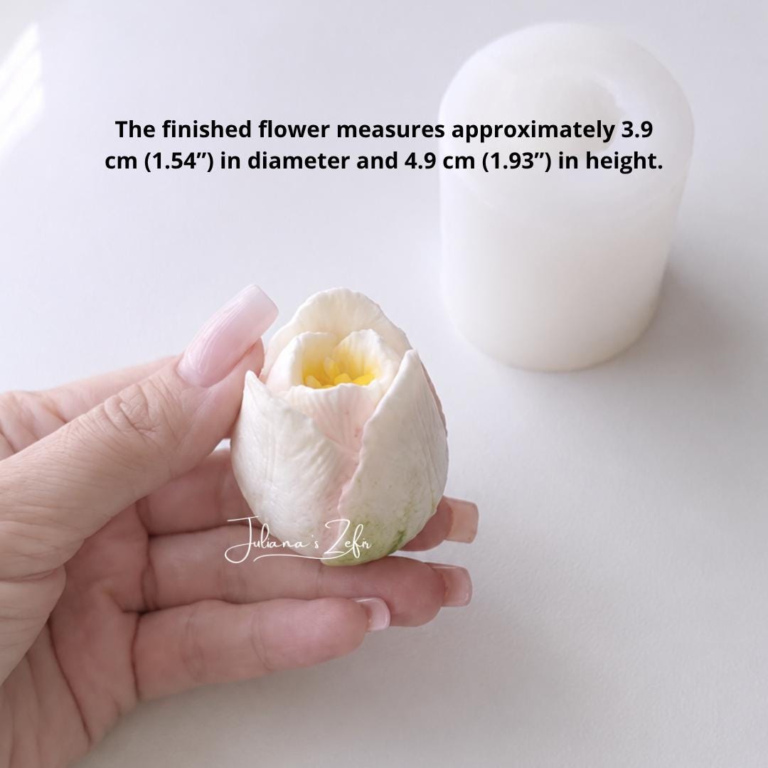 Tulip Silicone Mold | food grade marshmallow zefir decorating tool
