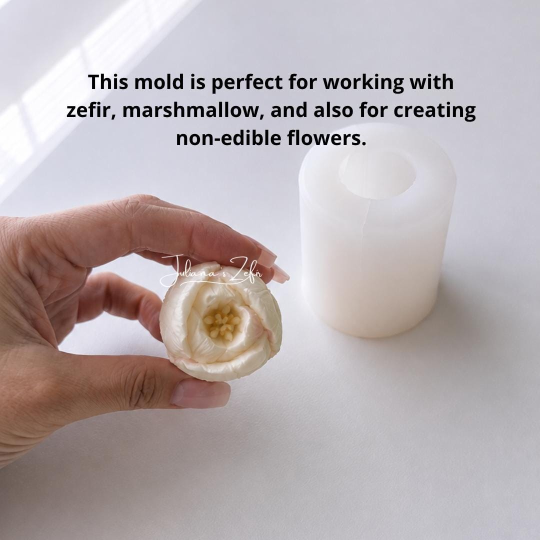 Tulip Silicone Mold | food grade marshmallow zefir decorating tool