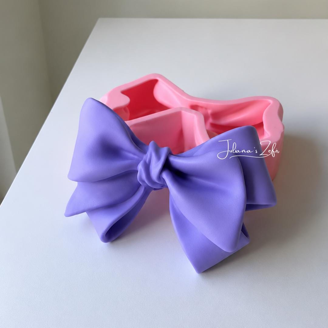 XXL Bow Silicone Mold | food grade marshmallow zefir decorating tool
