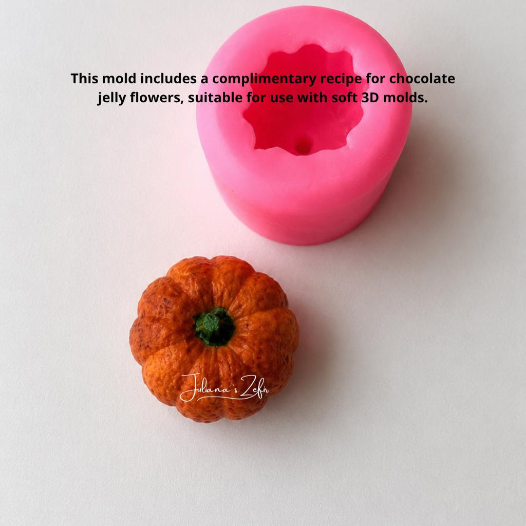 Pumpkin Silicone Mold | food grade marshmallow zefir decorating tool
