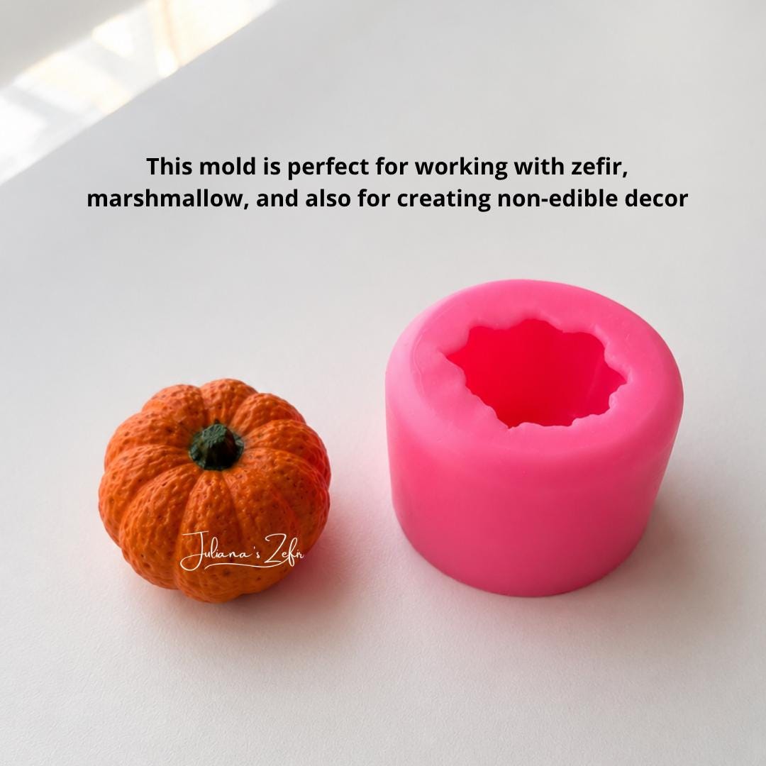 Pumpkin Silicone Mold | food grade marshmallow zefir decorating tool