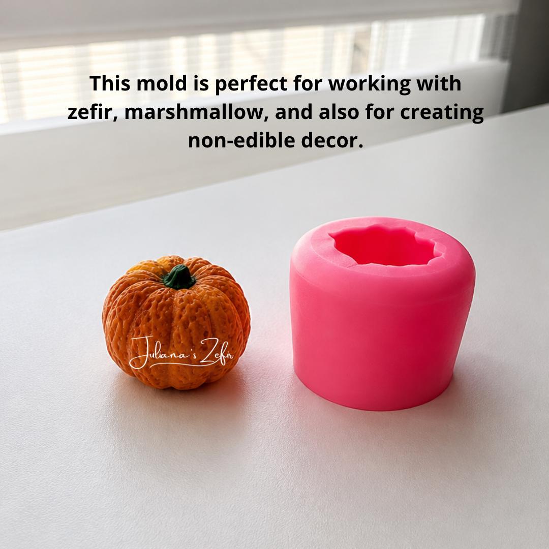 Pumpkin Silicone Mold | food grade marshmallow zefir decorating tool