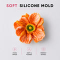 Poppy Fantasy Silicone Mold | food grade marshmallow zefir decorating tool